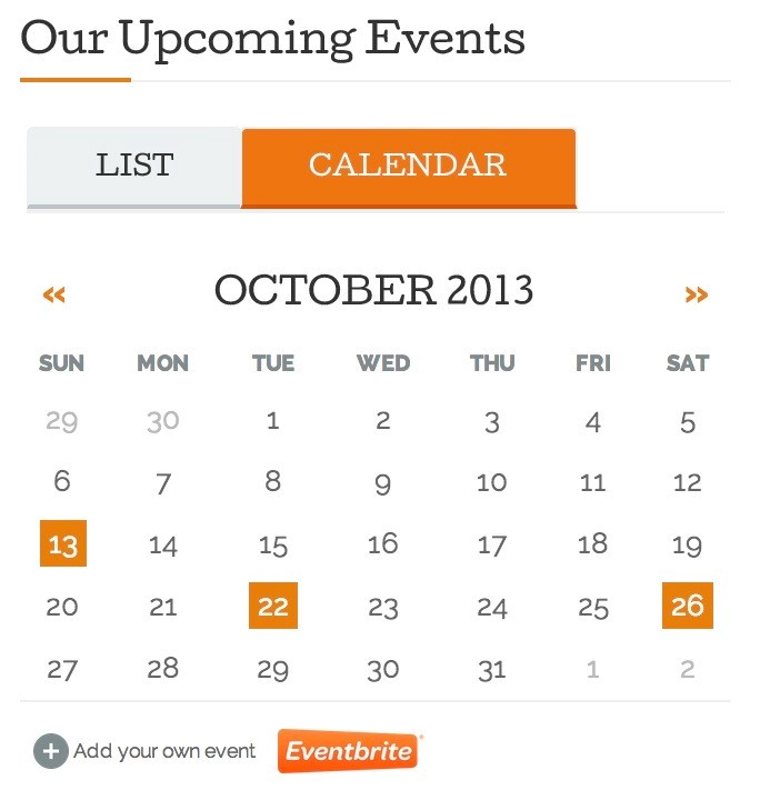 Calendar as a Checklist