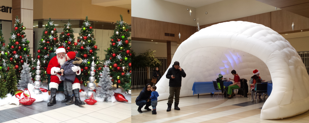 1. Christmas is the Mother of All Mall Entertainment Activities