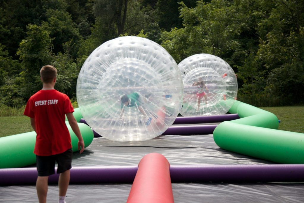 Zorb Ball Challenge Pop! Events Group