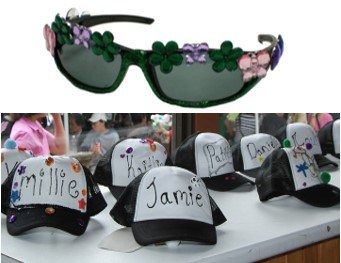 Glasses and hat crafts