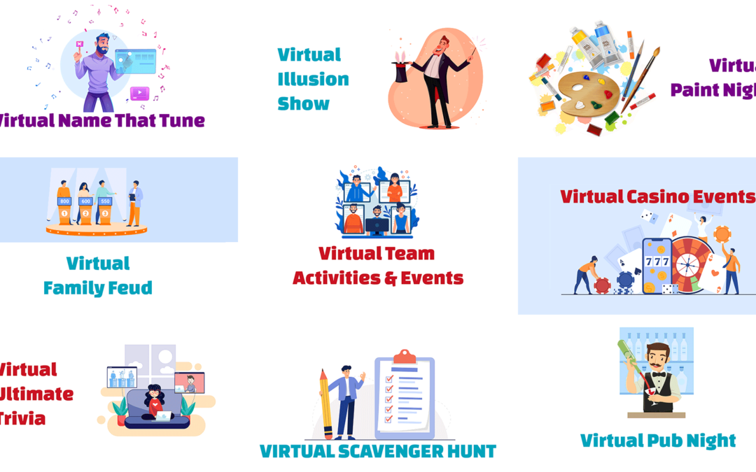 Illustrations of Virtual Team Activities & Events