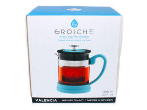 Infuser Teapot Red