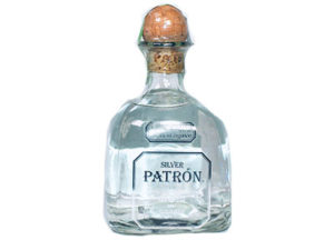A bottle of tequila